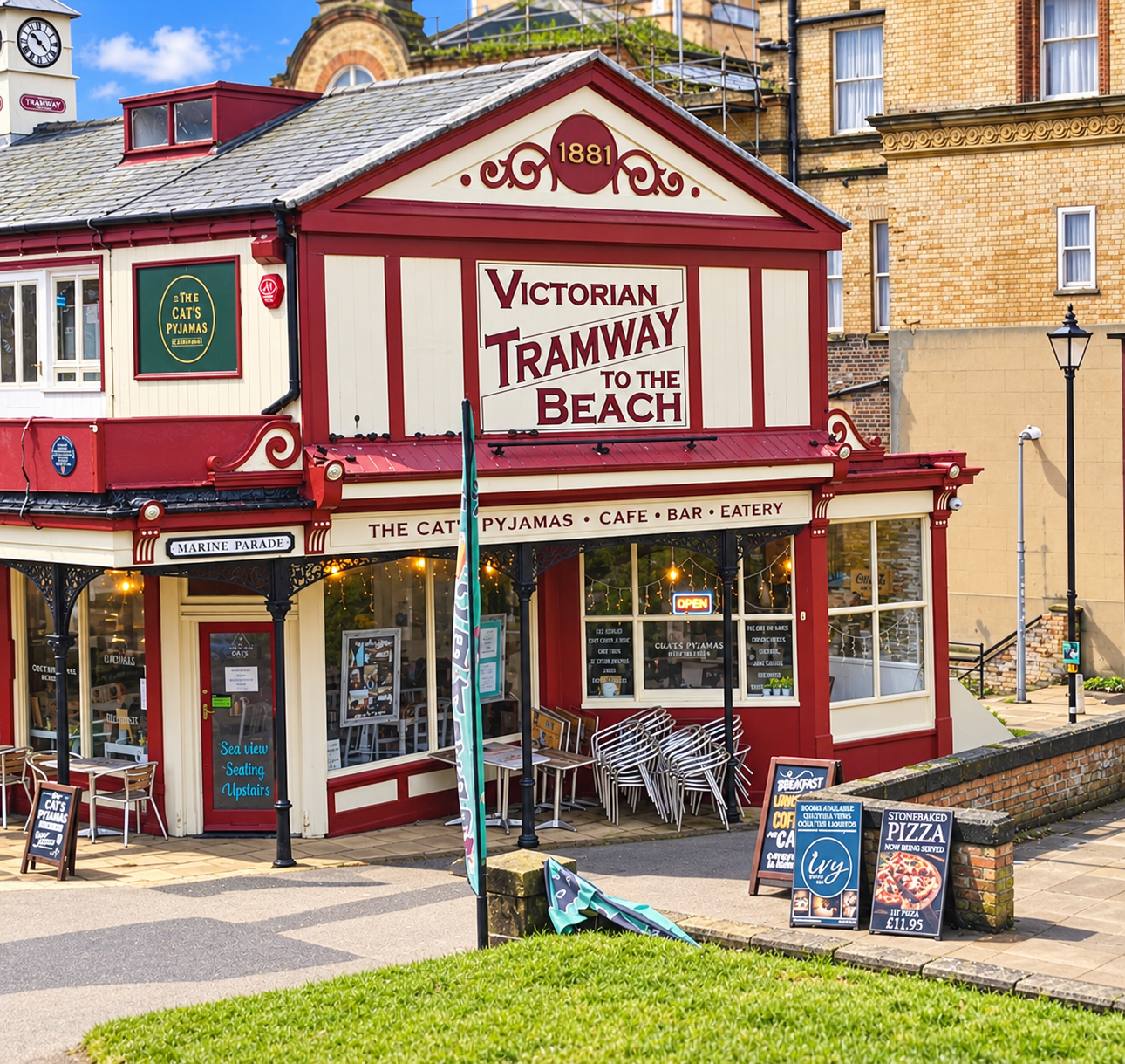 Victorian tramway to the beach