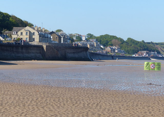 Filey beach