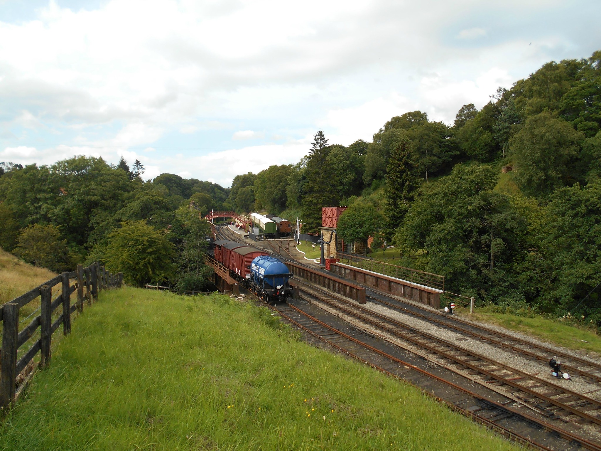 Goathland Station on the North Yorkshire Moors Railway